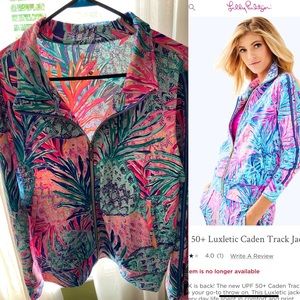 Lilly Pulitzer Luxletic Caden Track Jacket